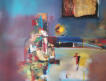 Femme active 2 - 80x80 - Acryl auf Leinwand - Fr. 650.-
