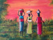Le retour du marché - 40x50 - Acryl auf Leinwand - Fr. 280.-