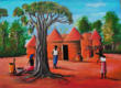 Tata somba 2 - 40x50 - Acryl auf Leinwand - Fr. 280.-