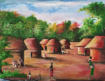 Mon village - 50x60 - Acryl auf Leinwand - Fr. 350.-