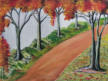 Der Weg - 40x50 - Acryl auf Leinwand - Fr. 280.-