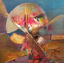 Bringt Farbe ins Leben - 60x60 - Acryl auf Leinwand - Fr. 400.-