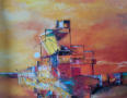 Singing freedom - 60x60 - Acryl auf Leinwand - Fr. 400.-