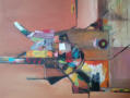 Gefühle - 60x60 - Pigmente und Acryl auf Leinwand - Fr. 400.-
