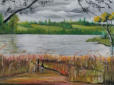 Mauensee - 40x50 - Acryl auf Leinwand - Fr. 280.-